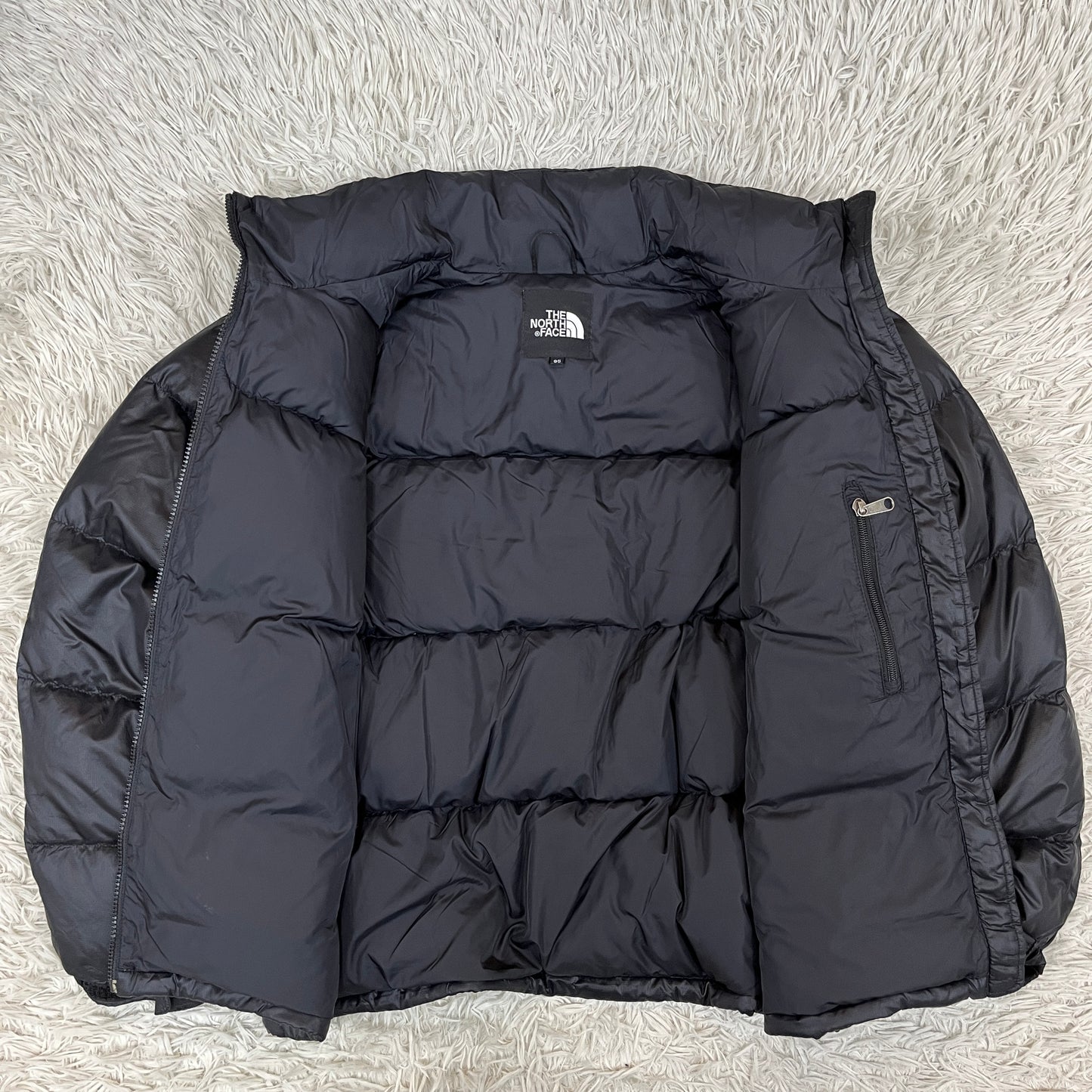 【THE NORTH FACE】ザ ノース フェイス ヌプシ ダウンジャケット 700フィルパワー ブラック メンズ M相当（表記95） #153