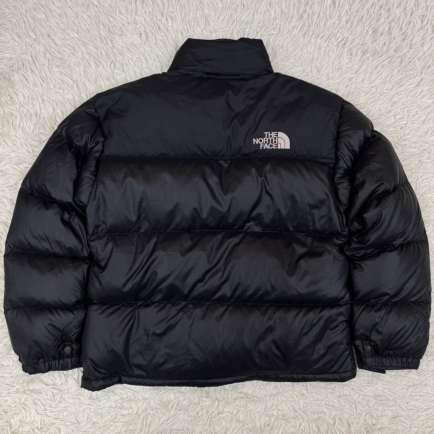 【THE NORTH FACE】ザ ノース フェイス ヌプシ ダウンジャケット 700フィルパワー ブラック メンズ M相当（表記95） #153