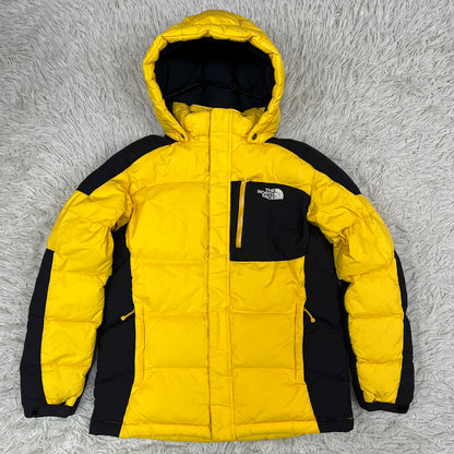 THE NORTH FACE Kids Hyvent 550 Fill Power Down Jacket - Yellow/Black (Size 150) #155
