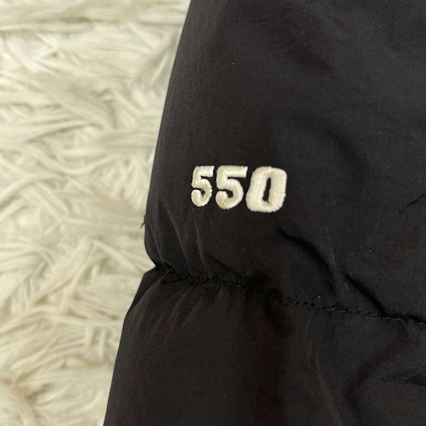 THE NORTH FACE Kids Hyvent 550 Fill Power Down Jacket - Yellow/Black (Size 150) #155