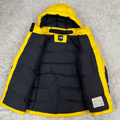 THE NORTH FACE Kids Hyvent 550 Fill Power Down Jacket - Yellow/Black (Size 150) #155