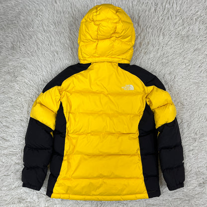 THE NORTH FACE Kids Hyvent 550 Fill Power Down Jacket - Yellow/Black (Size 150) #155