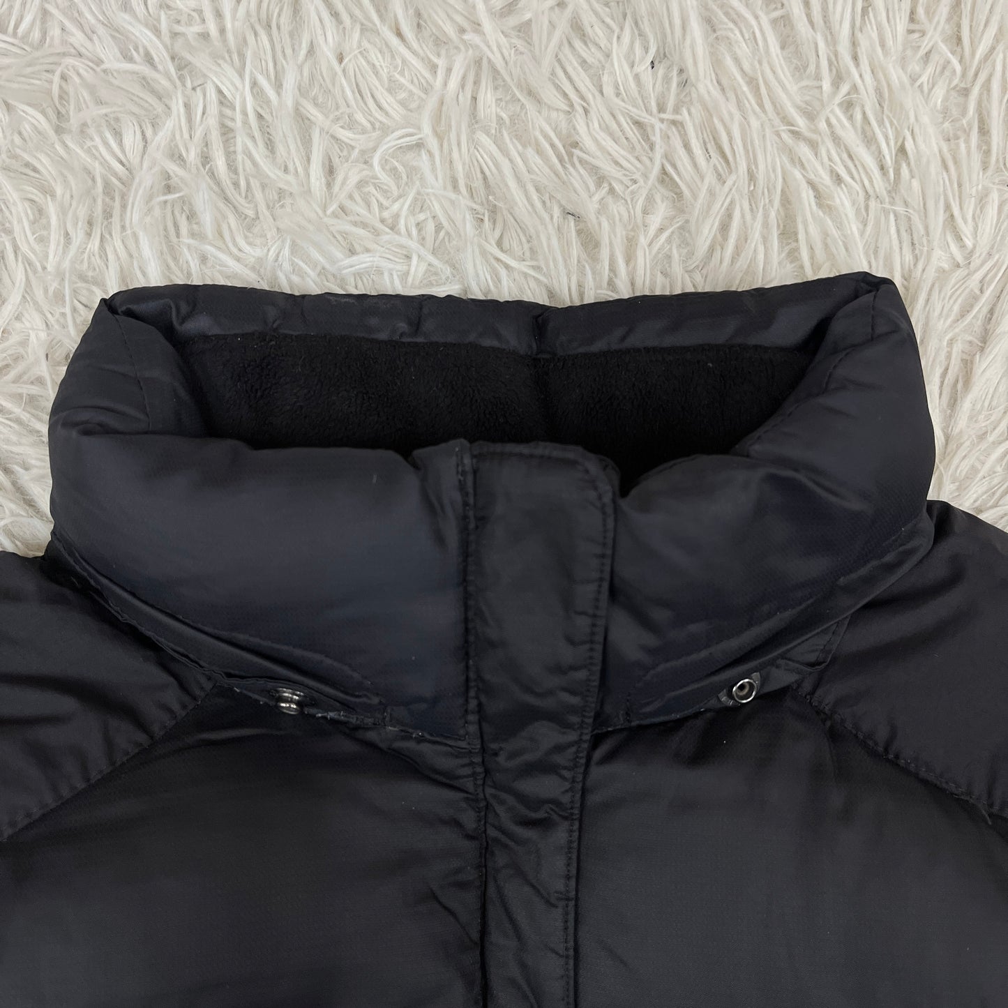 【THE NORTH FACE】ザ・ノースフェイス HYVENT 700フィルパワー グースダウンジャケット レディースXLサイズ ブラック NFJ1DD93 #159