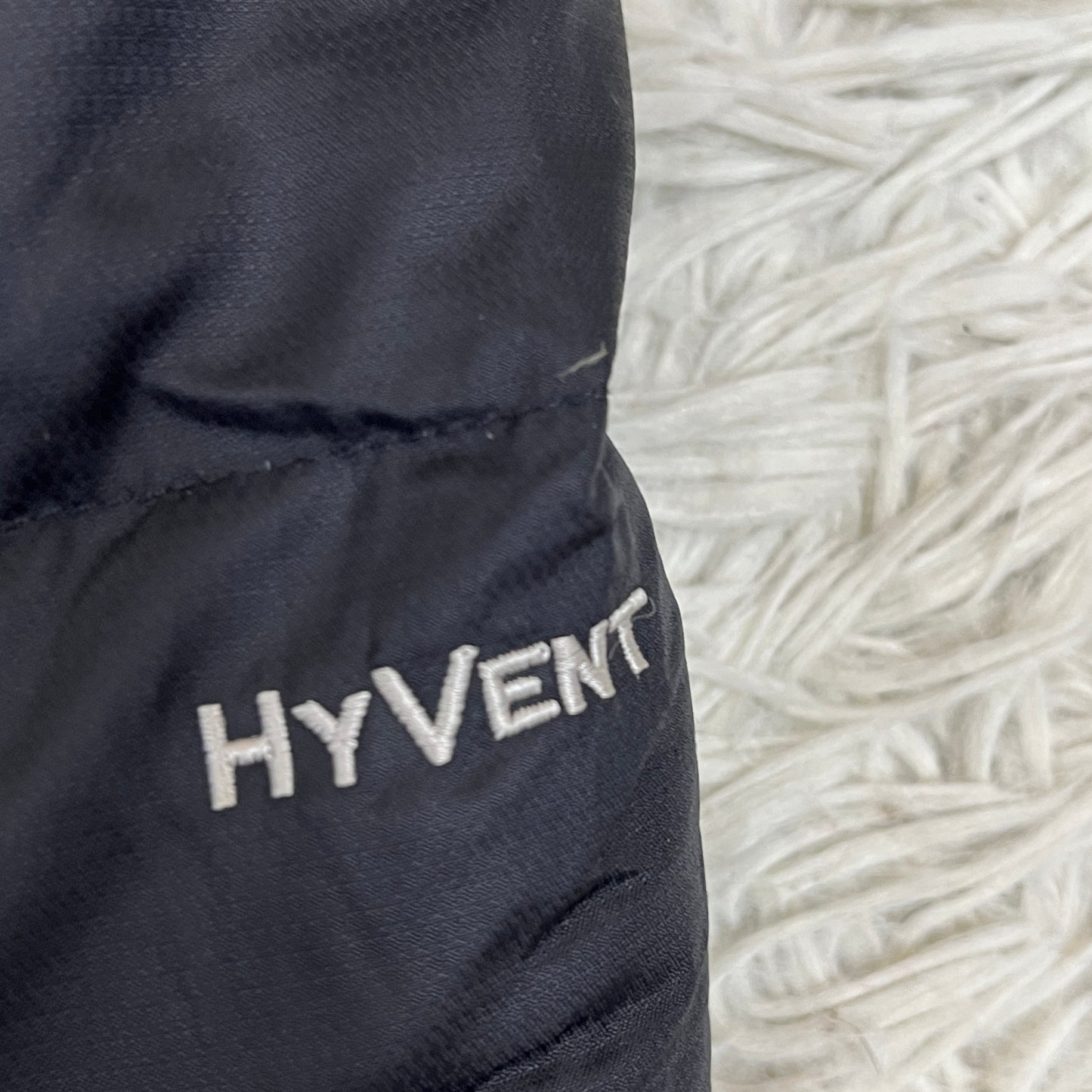 【THE NORTH FACE】ザ・ノースフェイス HYVENT 700フィルパワー グースダウンジャケット レディースXLサイズ ブラック NFJ1DD93 #159