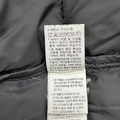 【THE NORTH FACE】ザ・ノースフェイス HYVENT 700フィルパワー グースダウンジャケット レディースXLサイズ ブラック NFJ1DD93 #159