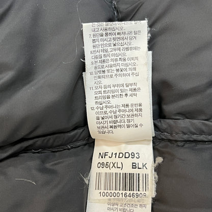 【THE NORTH FACE】ザ・ノースフェイス HYVENT 700フィルパワー グースダウンジャケット レディースXLサイズ ブラック NFJ1DD93 #159