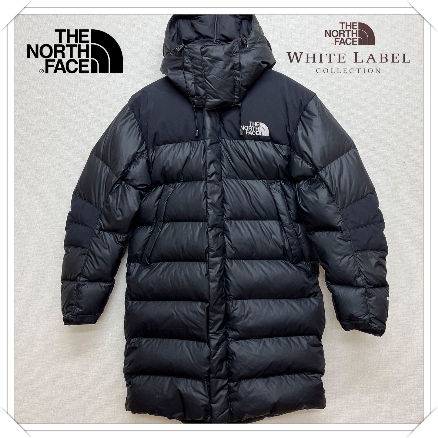【希少/限定】THE NORTH FACE AK JACKET ロングダウンコート 700フィル パワー ブラック S/90 (NF200B53) WINDSTOPPER #162