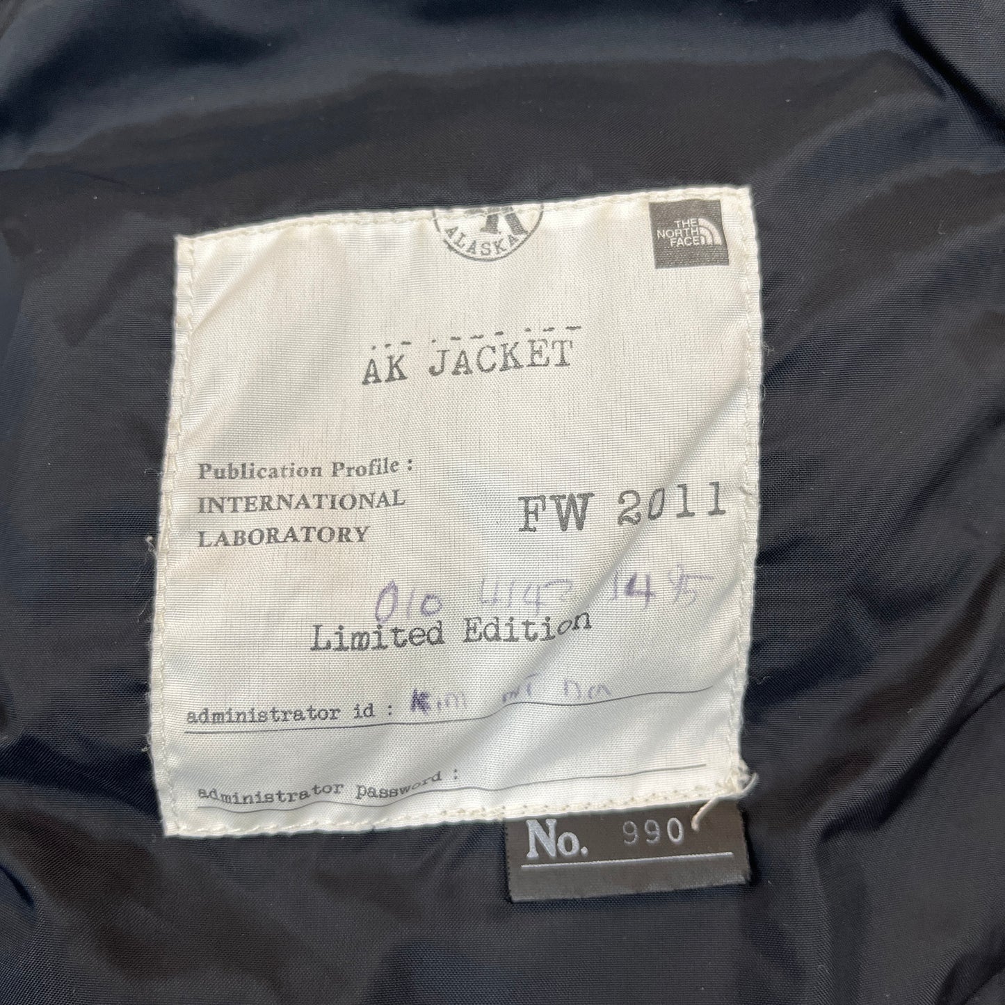 【希少/限定】THE NORTH FACE AK JACKET ロングダウンコート 700フィル パワー ブラック S/90 (NF200B53) WINDSTOPPER #162