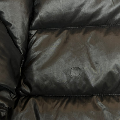 【中古】THE NORTH FACE 800フィル ダウンジャケット ブラック 100L PERTEX QUANTUM 軽量・高保温性 #163