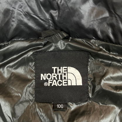 【中古】THE NORTH FACE 800フィル ダウンジャケット ブラック 100L PERTEX QUANTUM 軽量・高保温性 #163