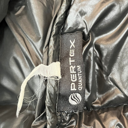 【中古】THE NORTH FACE 800フィル ダウンジャケット ブラック 100L PERTEX QUANTUM 軽量・高保温性 #163