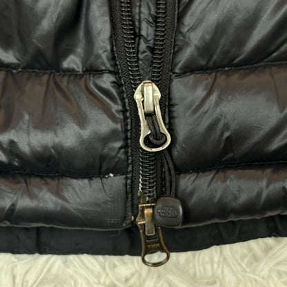 【中古】THE NORTH FACE 800フィル ダウンジャケット ブラック 100L PERTEX QUANTUM 軽量・高保温性 #163