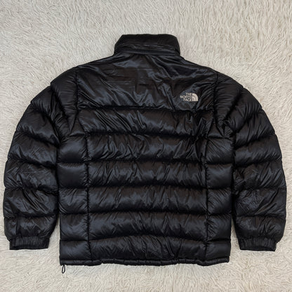 【中古】THE NORTH FACE 800フィル ダウンジャケット ブラック 100L PERTEX QUANTUM 軽量・高保温性 #163