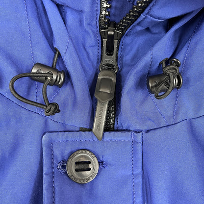 THE NORTH FACE ザ・ノース・フェイス M-65型 ダウンジャケット（モッズコート風）ファー付き ブルー メンズ 85(XS) NYJ1DF78 #164