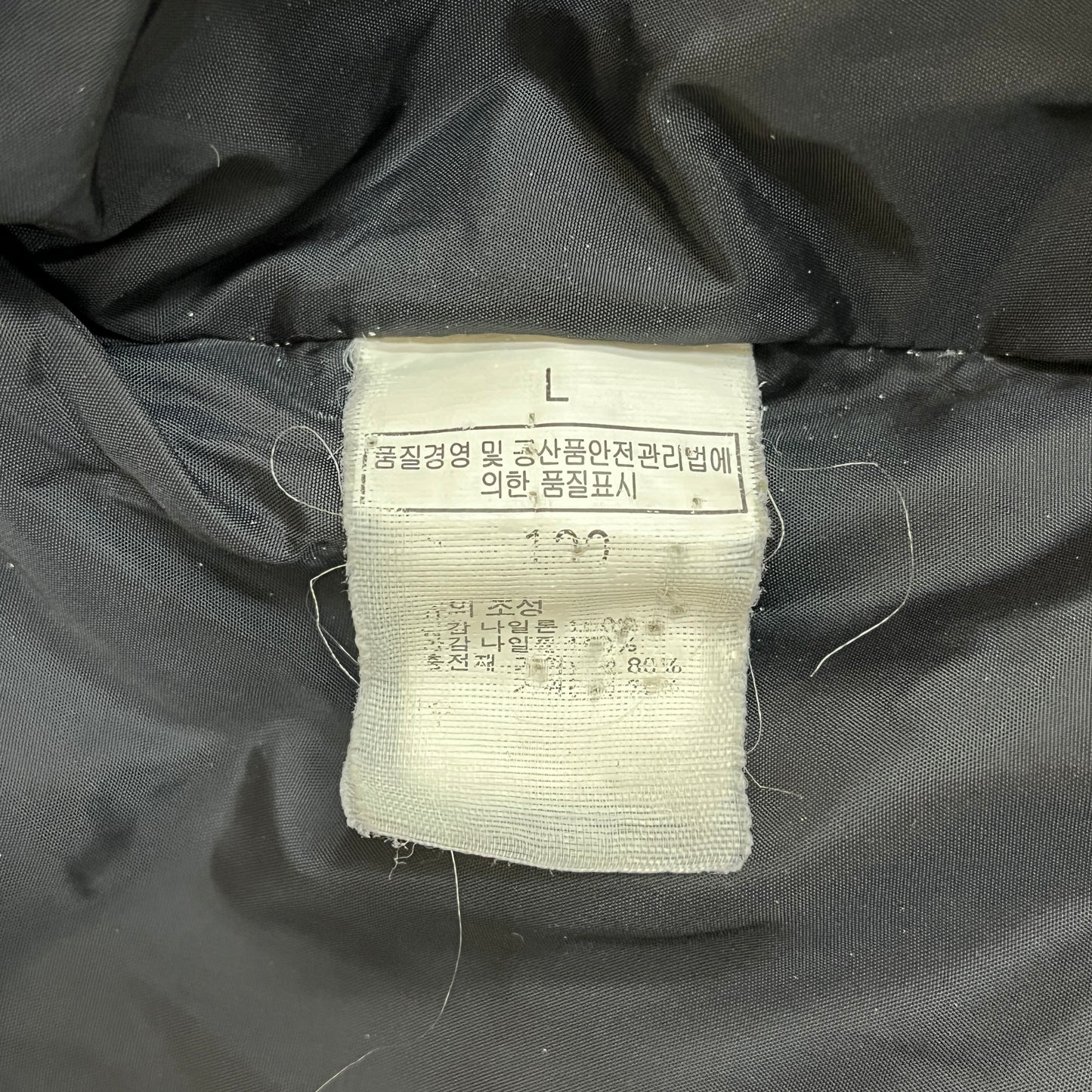 THE NORTH FACE ザ・ノースフェイス HyVent ダウンジャケット ブラック メンズLサイズ 訳あり品 #165