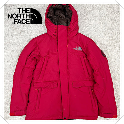 ザ ノース フェイス THE NORTH FACE 極地探検モデル レッド Red VOSTOK ダウンジャケット メンズ 100 L #161