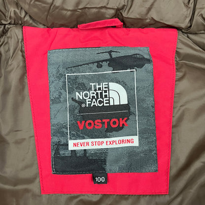 ザ ノース フェイス THE NORTH FACE 極地探検モデル レッド Red VOSTOK ダウンジャケット メンズ 100 L #161