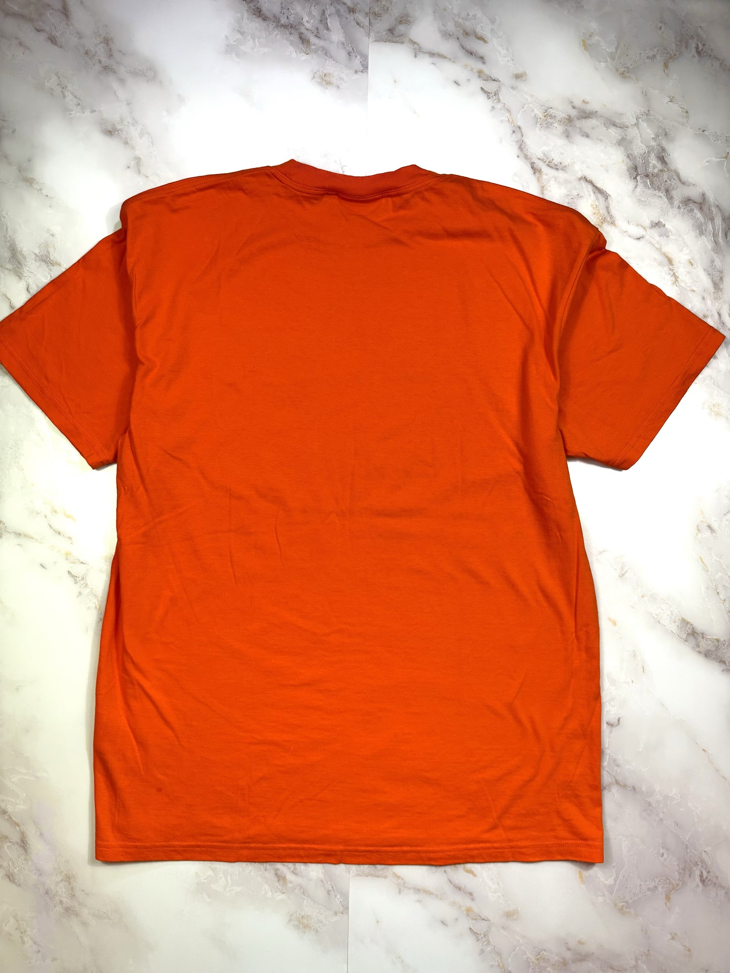 Carhartt WIP × Quartersnacks グラフィックTシャツ オレンジ Lサイズ