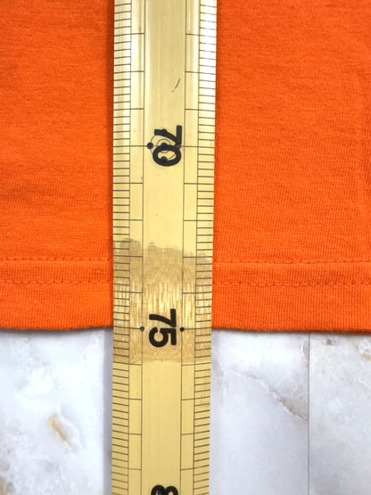 Carhartt WIP × Quartersnacks グラフィックTシャツ オレンジ Lサイズ