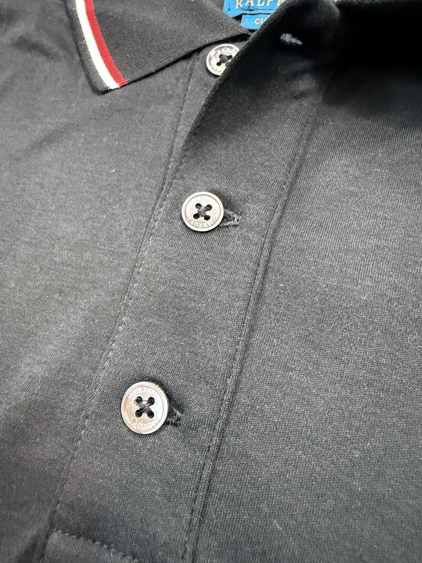 【POLO RALPH LAUREN】定番ポロシャツ カスタムスリムフィット ブラック M - 大人の魅力を引き出す一着！