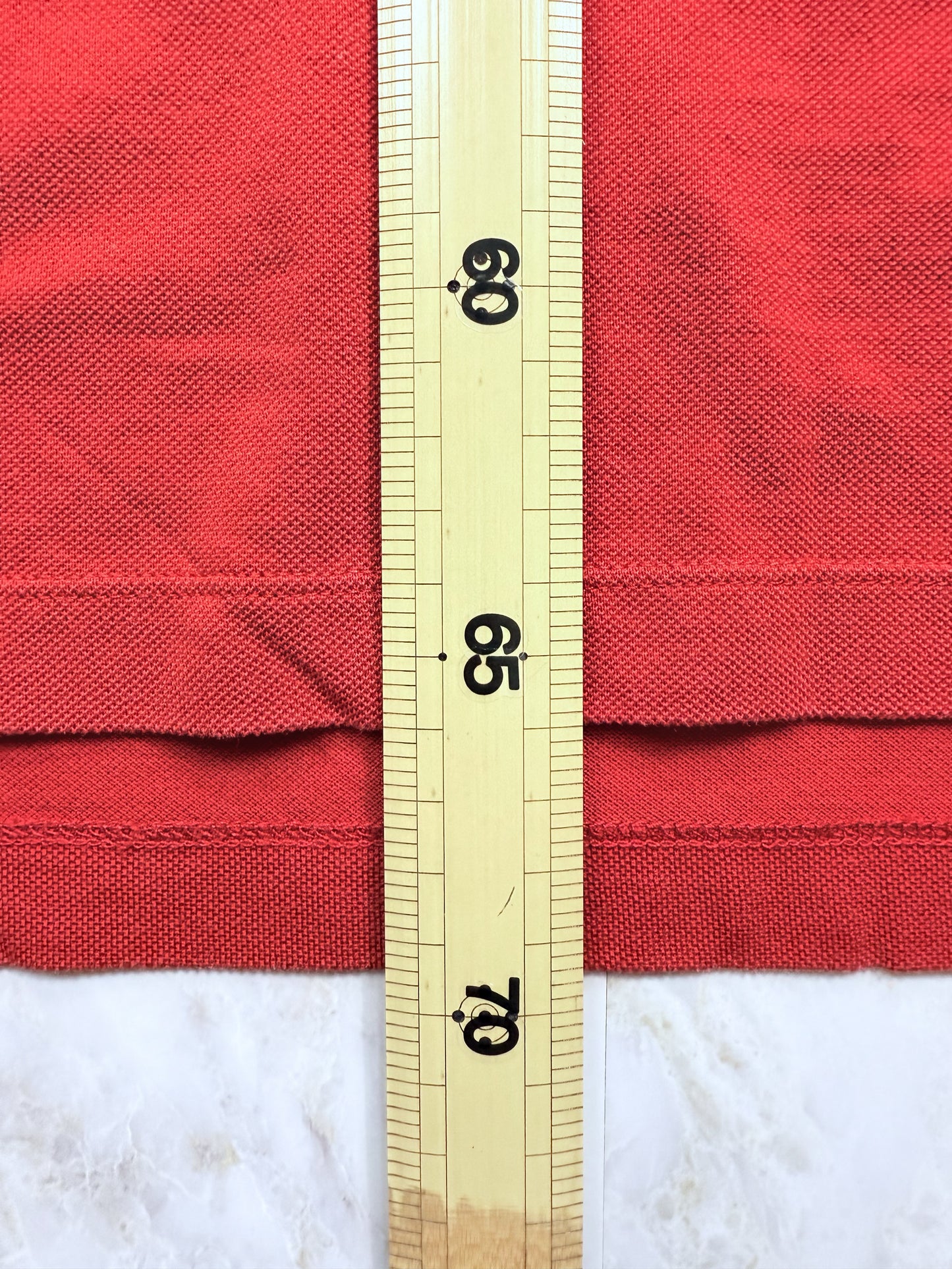 MONCLER GAMME BLEU ポロシャツ レッド/グレー Mサイズ モンクレール ガムブルー メンズ