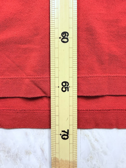 MONCLER GAMME BLEU ポロシャツ レッド/グレー Mサイズ モンクレール ガムブルー メンズ