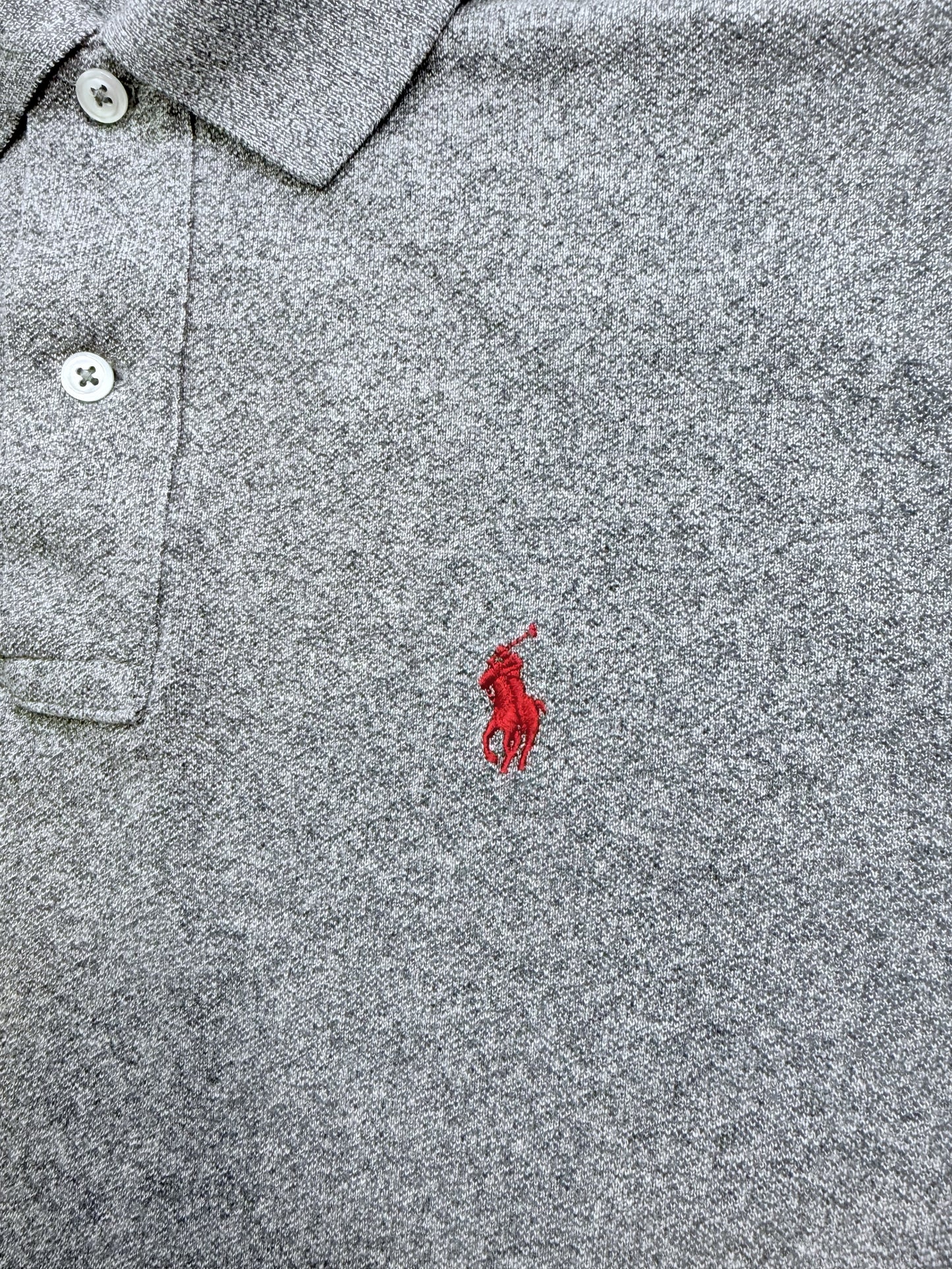 Polo Ralph Lauren クラシックフィット ポロシャツ グレー Sサイズ メンズ ポニー刺繍 ラルフローレン 定番