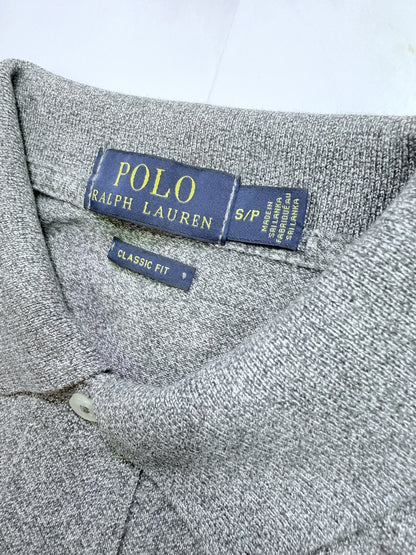 Polo Ralph Lauren クラシックフィット ポロシャツ グレー Sサイズ メンズ ポニー刺繍 ラルフローレン 定番