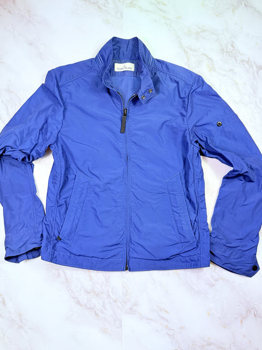 STONE ISLAND Micro Reps Jacket - ペリウィンクルブルー M - 高機能と洗練を纏う一着！