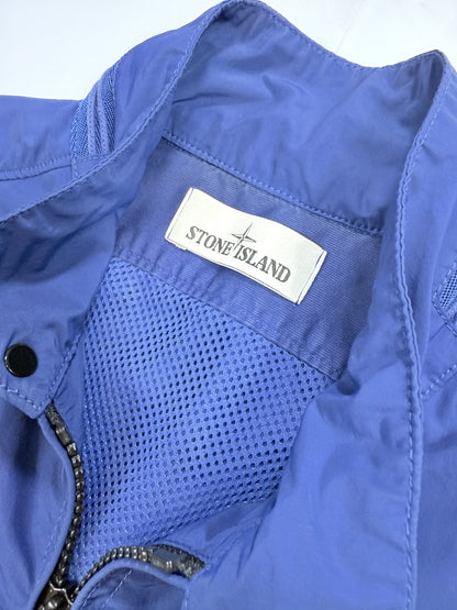STONE ISLAND Micro Reps Jacket - ペリウィンクルブルー M - 高機能と洗練を纏う一着！