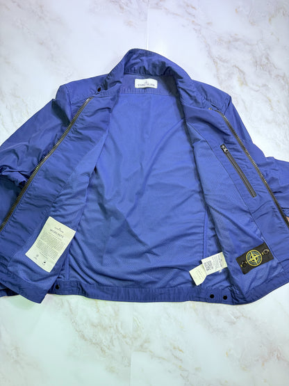 STONE ISLAND Micro Reps Jacket - ペリウィンクルブルー M - 高機能と洗練を纏う一着！