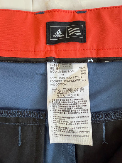【adidas】ゴルフパンツ ネイビー ウエスト約82cm｜軽量ストレッチ素材／吸汗速乾