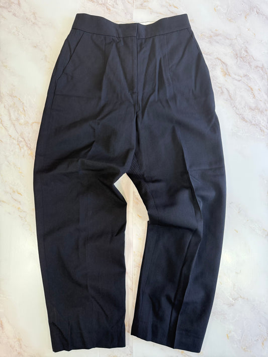 LANVIN COLLECTION ブラック スラックス パンツ 64サイズ ウール100％ | 上品シルエット＆裏地付き