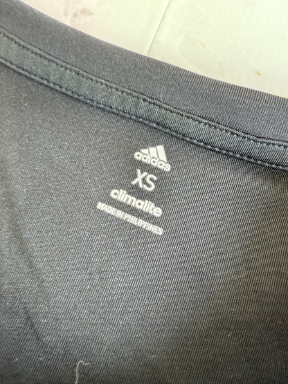【adidas】climalite ブラック半袖Tシャツ XS レディース | 吸汗速乾・ストレッチ素材