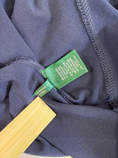 【LAUREN RALPH LAUREN】ネイビー ロングスリーブ チュニックトップス Lサイズ｜ラルフローレン レディース シンプルデザイン