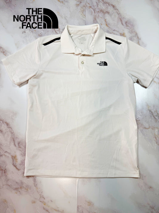 【THE NORTH FACE】ポロシャツ ホワイト 半袖 メンズS | ノースフェイス アウトドア ゴルフ スポーツウェア