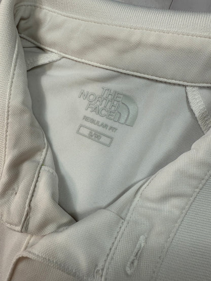 【THE NORTH FACE】ポロシャツ ホワイト 半袖 メンズS | ノースフェイス アウトドア ゴルフ スポーツウェア
