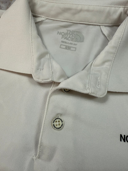 【THE NORTH FACE】ポロシャツ ホワイト 半袖 メンズS | ノースフェイス アウトドア ゴルフ スポーツウェア