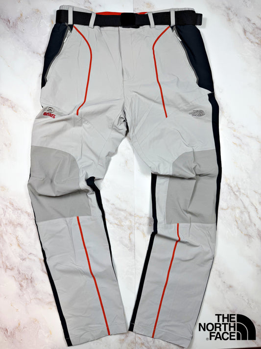 【THE NORTH FACE】SUMMIT SERIES アウトドアパンツ グレー×ブラック メンズ 88サイズ ベルト付き クライミング/登山