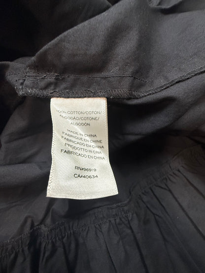 【MARC JACOBS】THE TENT DRESS テントドレス フリルスリーブ ブラック レディース Mサイズ