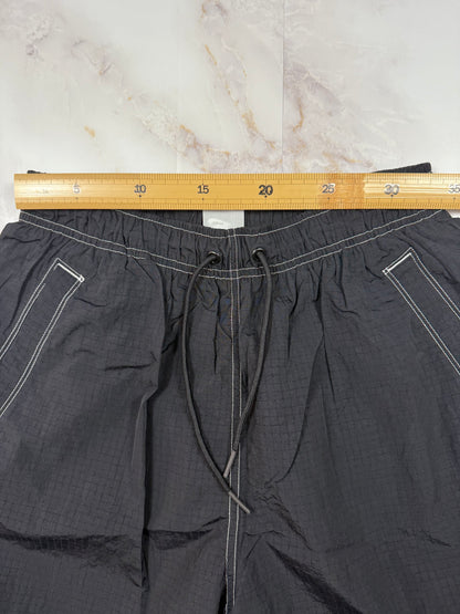 【NIKE】ナイキ ナイロンパンツ ブラック Sサイズ DR6203-010 リフレクティブ スウッシュ スポーツウェア