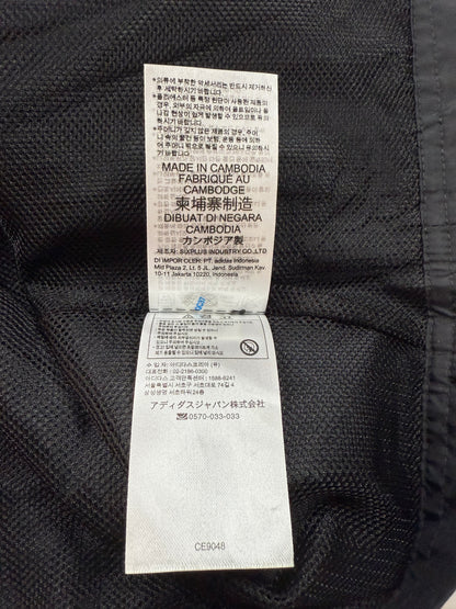 【adidas】フード付き ナイロンジャケット グレー Lサイズ相当 CORE18 RN JKT メンズ アディダス ウインドブレーカー