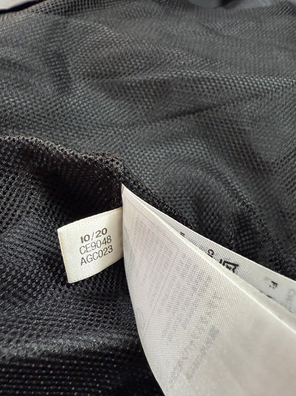 【adidas】フード付き ナイロンジャケット グレー Lサイズ相当 CORE18 RN JKT メンズ アディダス ウインドブレーカー
