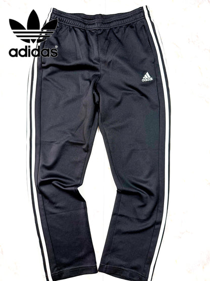 【adidas】アディダス トラックパンツ CLIMALITE ブラック Lサイズ スポーツウェア ジャージ ボトムス