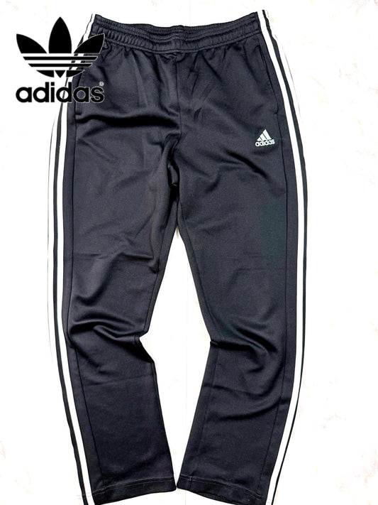 【adidas】アディダス トラックパンツ CLIMALITE ブラック Lサイズ スポーツウェア ジャージ ボトムス