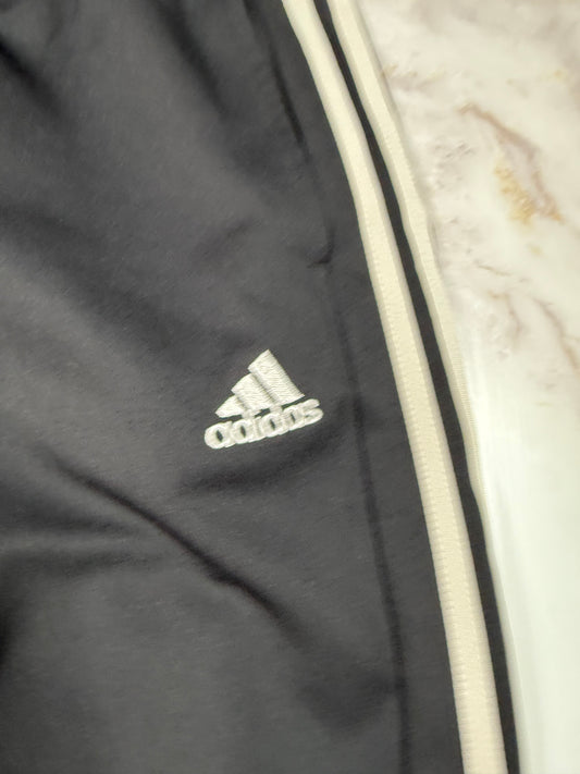【adidas】アディダス トラックパンツ CLIMALITE ブラック Lサイズ スポーツウェア ジャージ ボトムス