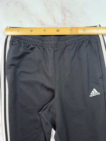 【adidas】アディダス トラックパンツ CLIMALITE ブラック Lサイズ スポーツウェア ジャージ ボトムス