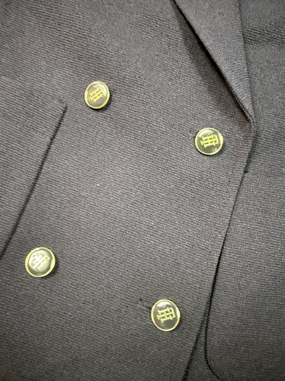 【TOMMY HILFIGER】ダブルブレスト ジャケット ネイビー レディース EUR36（US4/UK8）