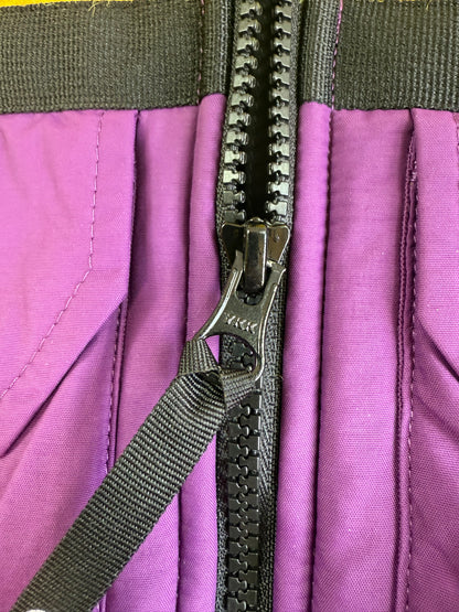 【新品】THE NORTH FACE Utility Fleece Jacket イエロー×パープル メンズL(100) ノースフェイス ホワイトレーベル ボアフリースジャケット