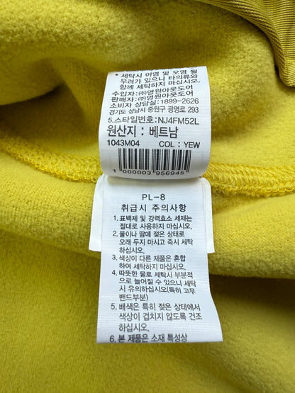 【新品】THE NORTH FACE Utility Fleece Jacket イエロー×パープル メンズL(100) ノースフェイス ホワイトレーベル ボアフリースジャケット